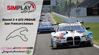 Assetto Corsa Competizione | PRO-AM | Round 3-4 | SPA-Francorchamps | Season 7 |PS5 and XBOX X