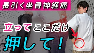 坐骨神経痛に効果的なマッサージです！梨状筋もゆるめて痛み改善へ！【梨状筋症候群の治し方】