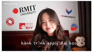 ⋆⭒˚｡⋆ HÀNH TRÌNH APPLY HỌC BỔNG ĐẠI HỌC QUỐC TẾ / RMIT VINUNI BUV FTU DAV ⋆⭒˚｡⋆