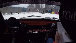 Csáthy M.- Janovich R. Lada VFTS 2022 Winter Rally Covasna, SS3