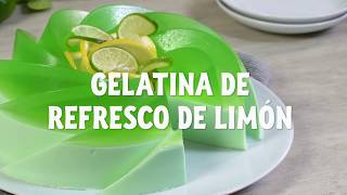 GELATINA DE REFRESCO DE LIMÓN