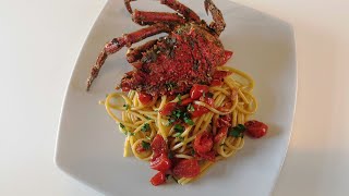 Linguine me gafore nje shije speciale. Seafood pasta