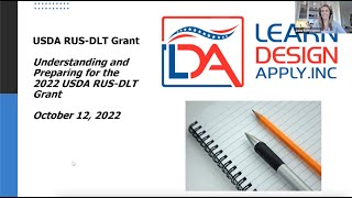 Understanding & Preparing for the 2022 USDA RUS-DLT Grant
