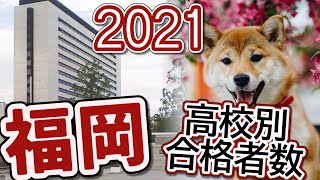 福岡大学（福大）高校別合格者数ランキング2021【ゆっくり読み上げ】（※前期終了時点）