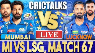 Live: MI Vs LSG, Match 67, Mumbai | IPL Live Scores & Commentary | IPL 2024 | Last 3 Overs