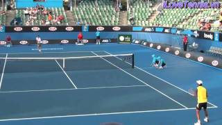 Udomchoke vs Simon Australian Open 2012 HD