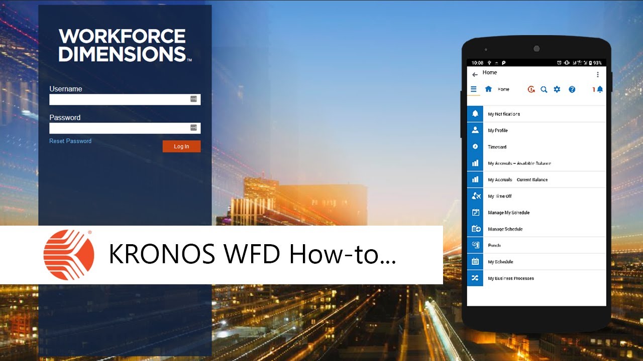 KRONOS Workforce Dimensions (WFD) - YouTube