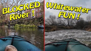 BLOCKED RIVER & Whitewater Packrafting Trip - River Idle - Aquaglide Expedition 85