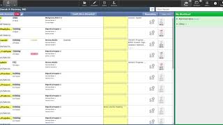 Workload and E-Sign Off List Meditech