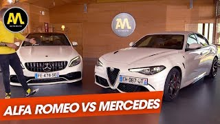 Alfa Romeo Giulia Q vs Mercedes AMG C63 S