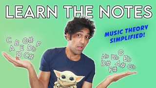 Music Theory Simplified: WHY are there 12 notes and WHAT are they!?
