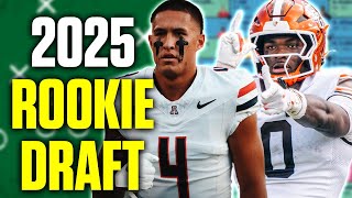 2025 Dynasty Superflex Rookie Mock Draft (Film Breakdown)