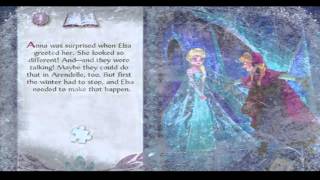 Disney's frozen story book reading full