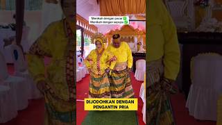 ketika menikah dijodohkan tanpa pacaran sama sepupu sendiri ‼️ #nikah #unik #manten #pengantinviral