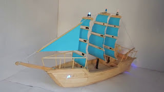 How to Make Amazing Popsicle Stick Ship