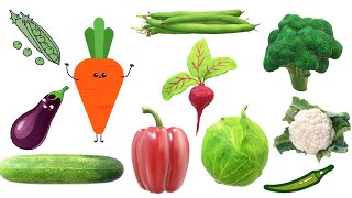 Vegetables Names - सब्जियों के नाम - Vegetables in Hindi and English