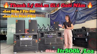 THANH LÝ GIẢ.M NGAY 1Tr500k /Loa 🔥 SA.LE CUỐI NĂM 🔥 DÀN ĐIỆN CHÍNH HÃNG ASAHI 🔥 ÂM THANH CỰC ĐỈNH ✅