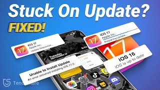 [Fixed] iPhone Stuck on Updating iOS 17? iPhone Won’t Update iOS 17? Stuck on Apple Logo? 😵
