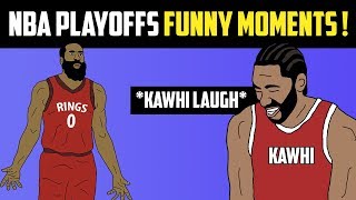 NBA Playoffs 2019 FUNNY MOMENTS