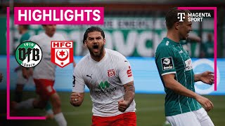 VfB Lübeck - Hallescher FC| Highlights 3. Liga | MAGENTA SPORT