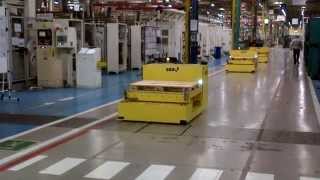 AGV INDEVA  automated guided vehicle for carrying loads up to 1500 kg