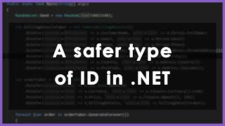 Stop using IDs that don’t mean anything in .NET