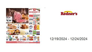 Redner's Markets Weekly Ad - 12/19/2024 - 12/24/2024