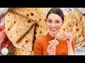 2 Ingredient Roti (Chapati) Easy Indian Flatbread