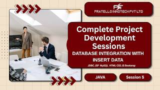 JAVA - DATABASE INTEGRATION WITH INSERT DATA SESSION -5