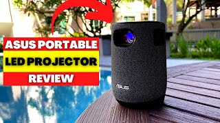 ASUS ZENBEAM LATTE L1 PORTABLE LED PROJECTOR REVIEW [2023] SMALL PROJECTOR