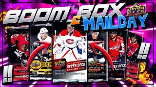Opening the Great White North Hockey Cards BOOMBOX + Mailday!