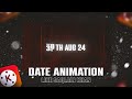 Date Animation Like Saqlain Khan | Kinemaster Tutorial