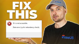 How to Fix Data Error Cyclic Redundancy Check on External Hard Drive