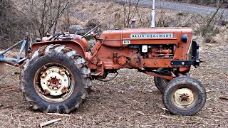 Old Tractor Cold Start - 1960 Allis Chalmers D15