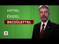 tamás sándor hittel ésszel becsülettel