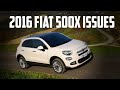 2016 Fiat 500X Problems and Recalls