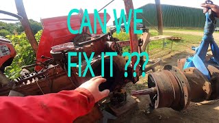 ZETOR Tractor 6711 BRAKES SHOES REPLACED!! #restoration #oldtractor #diy