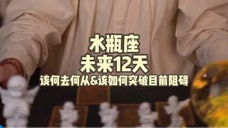 水瓶座，未来12天，该何去何从\u0026该如何突破目前阻碍 #情感塔罗 #塔罗测试#塔罗牌