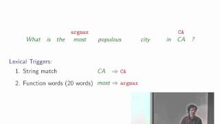 NIPS 2011 Learning Semantics Workshop: Learning Dependency-Based Compositional Semantics