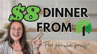 Feeding My Family for $8 with Dollar Tree Ingredients | Cheap Dinner Ideas