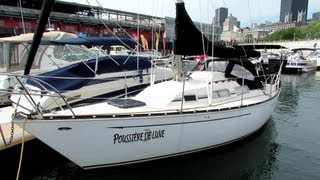 1985 Mirag 27 Sailing Yacht Exterior - Montreal Old Port - Vieux Port Montreal