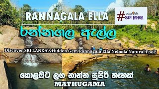 Discover SRI LANKA'S Hidden Gem Rannagala Ella Neboda Natural Pool!