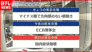 【10月27日の株式市場】株価見通しは？福永博之氏が解説