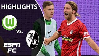 Freiburg extends unbeaten run to 10 games in win vs. Wolfsburg | Bundesliga Highlights | ESPN FC