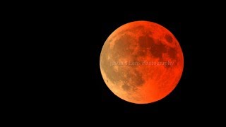 Full Blood Moon Eclipse Transformation Time Lapse Jan 31st 2018