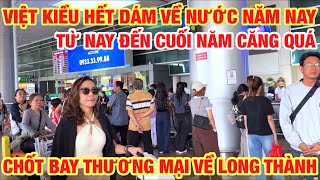 CĂNG QUÁ KIỂU NÀY NĂM NAY VIỆT KIỀU HẾT VỀ I CHỐT THỜI GIAN BAY THƯƠNG MẠI VỀ LONG THÀNH
