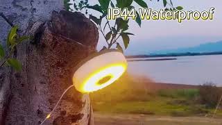 New multifunctional telescopic camping light string