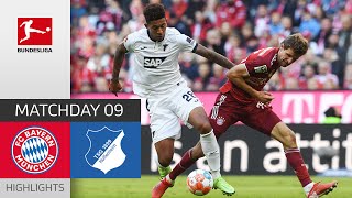 FC Bayern München - TSG Hoffenheim 4-0 | Highlights | Matchday 9 – Bundesliga 2021/22
