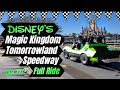 Disney's Magic Kingdom Tomorrowland Speedway Full Ride POV Experience in 4K Jan 2023 Disney World