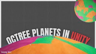 Real-Time Voxel Planet Terrain in Unity (Octree + GPU)